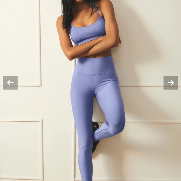 XS BNWT Alo High Waist Airlift Leggings in Infinity Blue - Picture 3 of 3